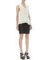 Diane Von Furstenberg Clothing XS | US 2 "Rita Two" Leather Skirt