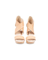 Diane Von Furstenberg Shoes Small | US 7 "Opal" Crisscross Wedge Sandals
