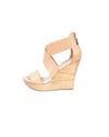 Diane Von Furstenberg Shoes Small | US 7 "Opal" Crisscross Wedge Sandals