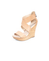 Diane Von Furstenberg Shoes Small | US 7 "Opal" Crisscross Wedge Sandals