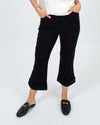 Dolce & Gabbana Clothing Small | US 4 I IT 40 Black Wide Leg Capris