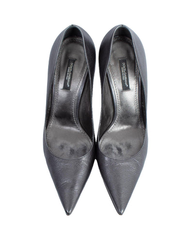 Dolce & Gabbana Shoes Small | US 6.5 Metallic Pointed Toe Heels