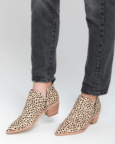 Dolce Vita Shoes Medium | 7 "Sonni" Leopard Calf Hair Ankle Bootie