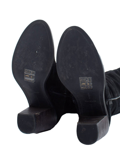 Dolce Vita Shoes Medium | US 8.5 Black Suede Knee Boots