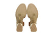 Dolce Vita Shoes Medium | US 8 Tan Leather Mid-Heel Sandals