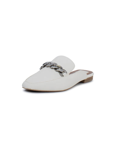 Dolce Vita Shoes Small | US 7 White Loafer Slides