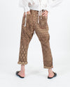 Dr. Collectors Clothing XS Printed Drop Crotch Jogger Pants