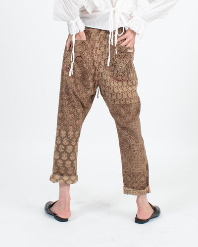 Dr. Collectors Clothing XS Printed Drop Crotch Jogger Pants