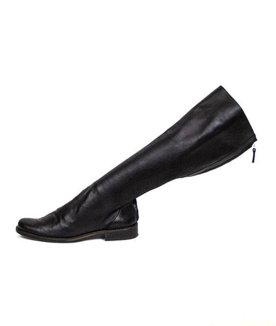 dusica dusica Shoes Medium | US 9 I EU 39 Black Leather Knee Boots