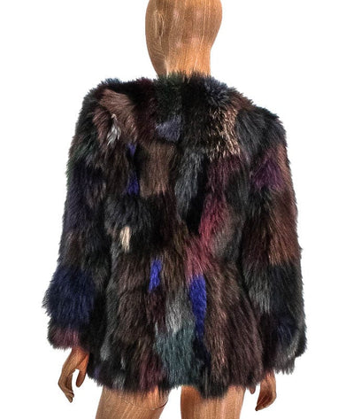 EAVES Clothing XS | XS/S Multi-Color Fox Coat