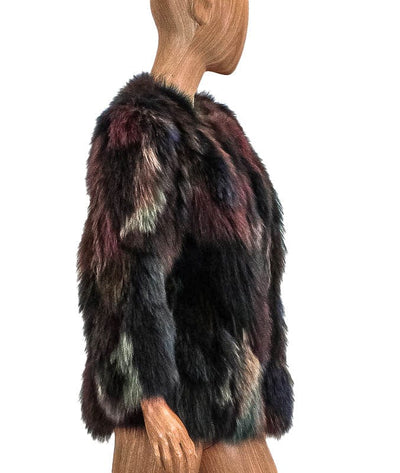 EAVES Clothing XS | XS/S Multi-Color Fox Coat