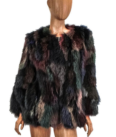 EAVES Clothing XS | XS/S Multi-Color Fox Coat