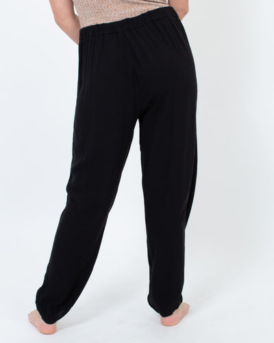 Eileen Fisher Clothing Small Black Casual Trousers