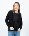 Eileen Fisher Clothing XS Black Long Sleeve Zip Up