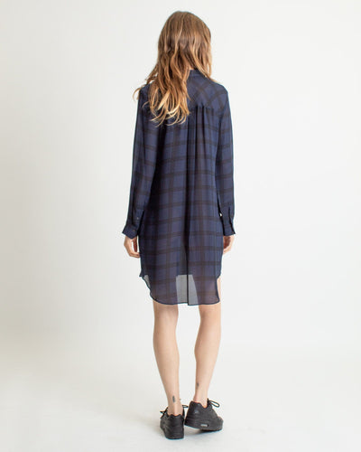 Eileen Fisher Clothing XS Plaid Shift Dress