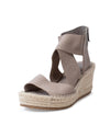 Eileen Fisher Shoes Small | US 7.5 "Willow Leather Espadrille Wedge Sandal"