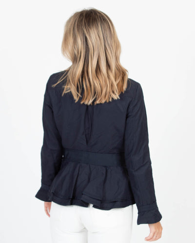 Elie Tahari Clothing XS Peplum Jacket