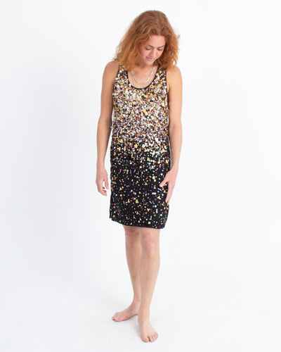 Elizabeth and James Clothing Small Sequins Sleeveless Dress
