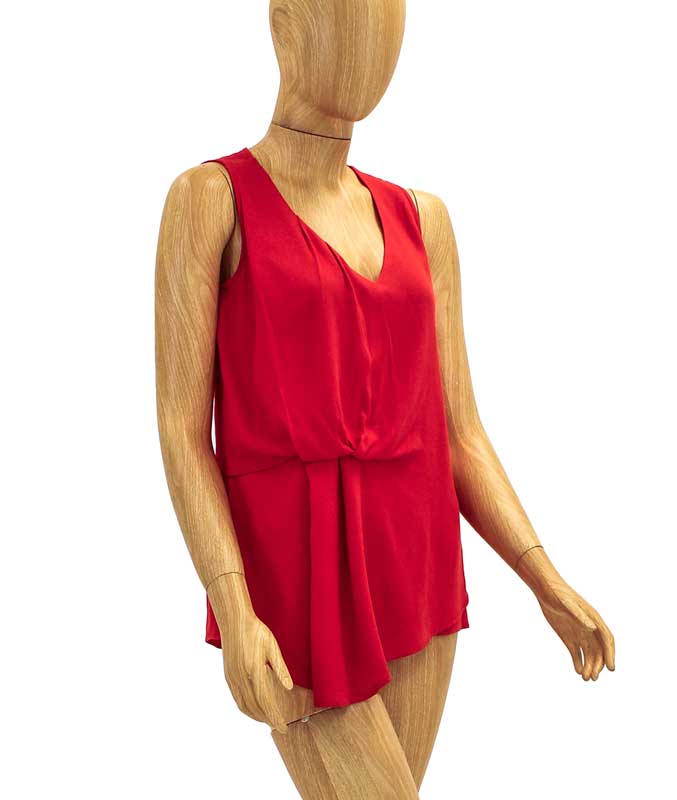Ella Moss Clothing XS Side Cinched Sleeveless Blouse
