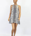 Emerson Fry Clothing XXS Printed Linen Cut Out Dress