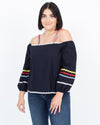 English Factory Clothing Large Off-The-Shoulder Top