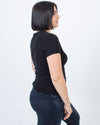 Enza Costa Clothing Medium Casual Black Tee