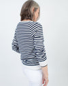 Equipment Clothing Medium Striped Pullover Sweater