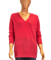 Equipment Clothing Small V-Neck Cashmere Sweater