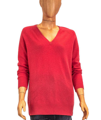 Equipment Clothing Small V-Neck Cashmere Sweater