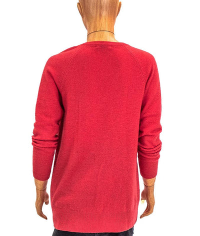 Equipment Clothing Small V-Neck Cashmere Sweater