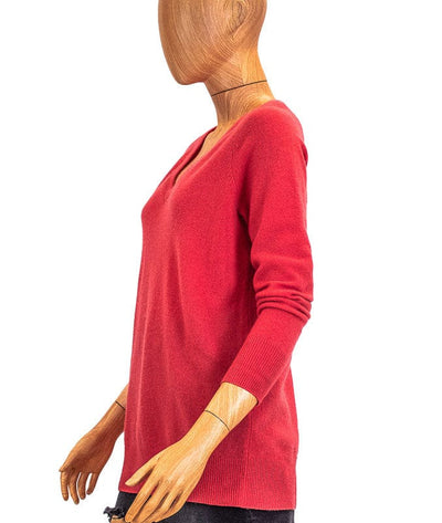 Equipment Clothing Small V-Neck Cashmere Sweater
