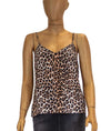 Equipment Clothing XS Printed Silk Tank