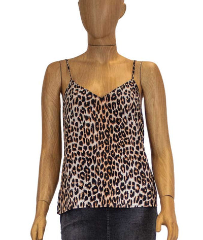 Equipment Clothing XS Printed Silk Tank
