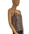 Equipment Clothing XS Printed Silk Tank