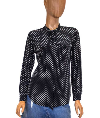 Equipment Clothing XS Star Print Button Down