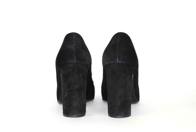 Etro Shoes Medium | US 8.5 Suede Round-Toe Heels