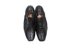 Eva Credo Shoes XS | US 6 "Alhambra" Loafer Black Matte Snakeskin Heels