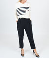 Evam Eva Clothing Medium Silk Slacks with Pockets
