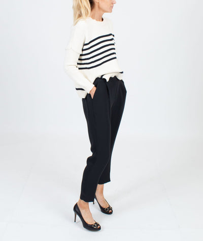 Evam Eva Clothing Medium Silk Slacks with Pockets