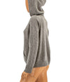 Evam Eva Clothing Small Cashmere Pullover Hoodie Sweater