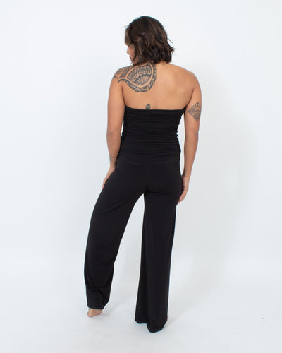Evo Vorro Clothing Small Black Strapless Jumpsuit