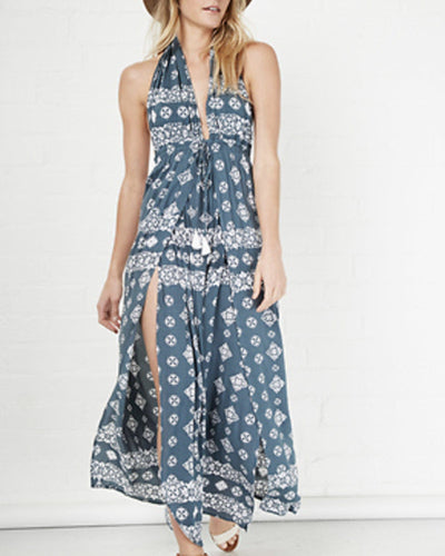 Faithful the Brand Clothing Medium "Promenade" Maxi Dress