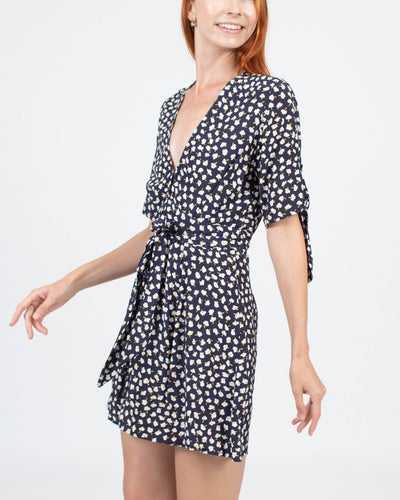 Faithful the Brand Clothing Medium Short Sleeve Floral Mini Dress