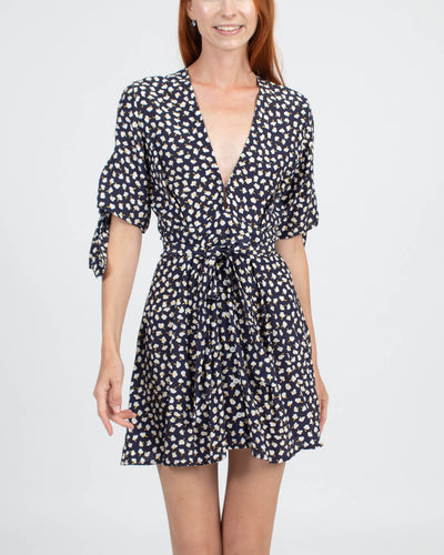 Faithful the Brand Clothing Medium Short Sleeve Floral Mini Dress