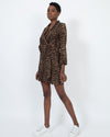 Faithful the Brand Clothing XS Long Sleeve Wrap Dress