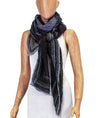 Faliero Sarti Accessories One Size Printed Fringe Trim Rectangle Scarf