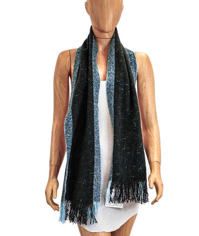 Faliero Sarti Accessories One Size Woven Fringe Scarf