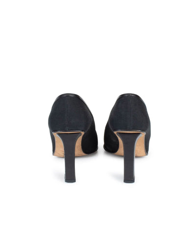 Fendi Shoes Medium | 7 Black Linen Heels