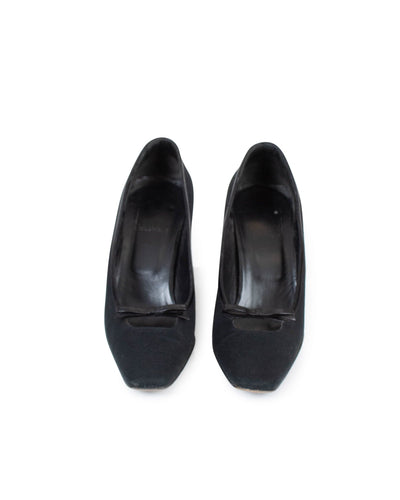 Fendi Shoes Medium | 7 Black Linen Heels