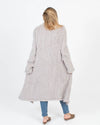 Flannel Clothing Small Long Fur Cardigan